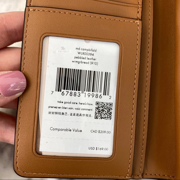 Kate Spade Leila Medium Compact Bifold Wallet - Picture 5 of 5